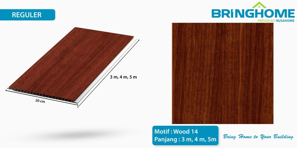 wood 14 bringhome plafon pvc exclusive