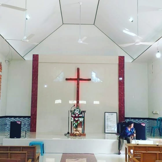 Rumah Ibadah Dengan Plafon PVC Bringhome