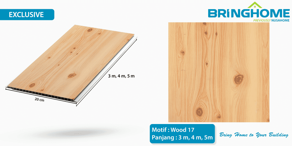 wood 17 bringhome plafon pvc exclusive